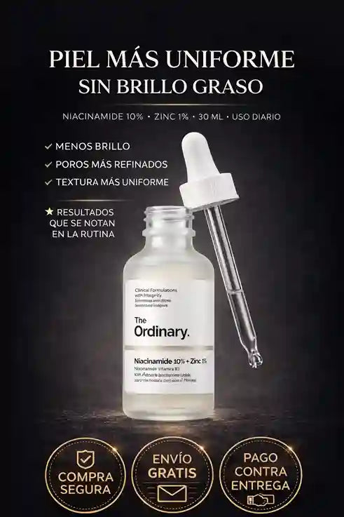 SERUM CLÍNICO NIACINAMIDA 10% + ZINC 1% (30 ML)